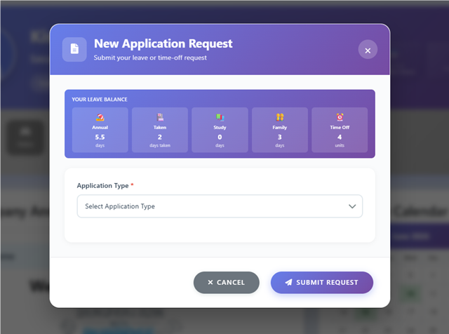 Application Requests - Uniportal